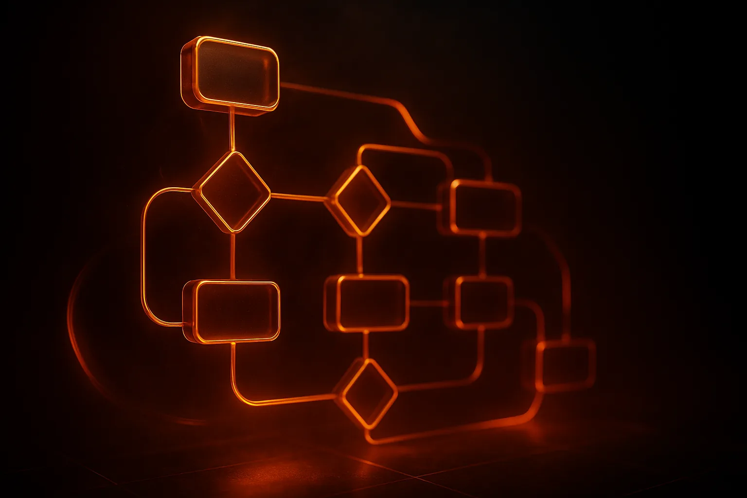 A decision flowchart of 3D nodes