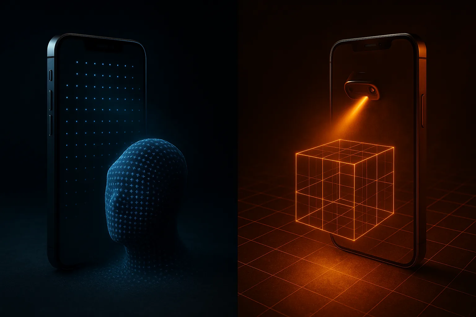 LiDAR depth scan versus single photo AI